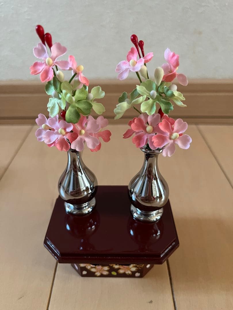 吉徳大光　ひな人形　親王飾り　木目込み