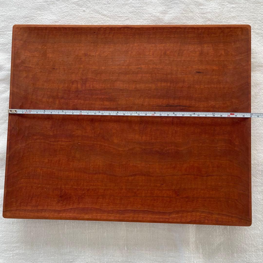 川端健夫さん プレート チェリー 2枚