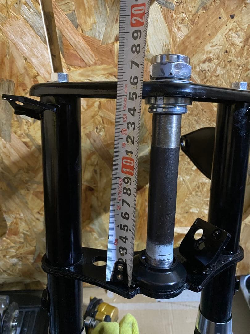 値下げ！モンキー　5cmローダウン＆ディスク付 フロントフォーク キット