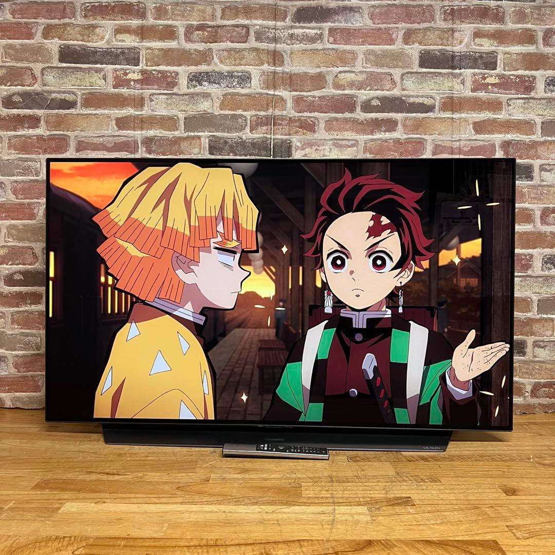 LG 48V型 4K 有機ELテレビ OLED48C2PJA 動画配信アプリ搭載