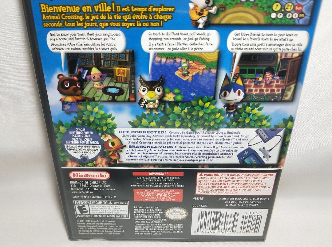 未開封 どうぶつの森 ANIMAL CROSSING ゲームキューブ