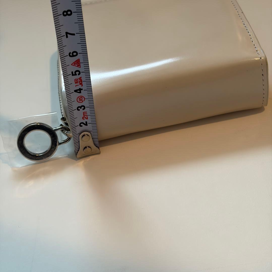 バインダー　ウォレット　アイボリー　韓国　貯金