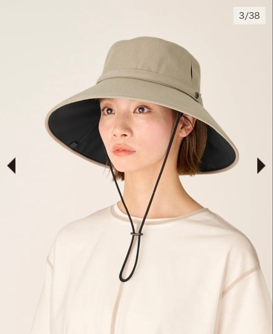 サンバリア100 ウィンドハット(モカ) M