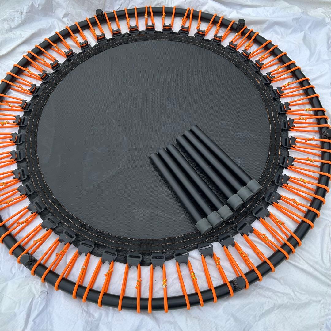 bellicon 円形トランポリン オレンジと黒　ドイツ製　クラシック