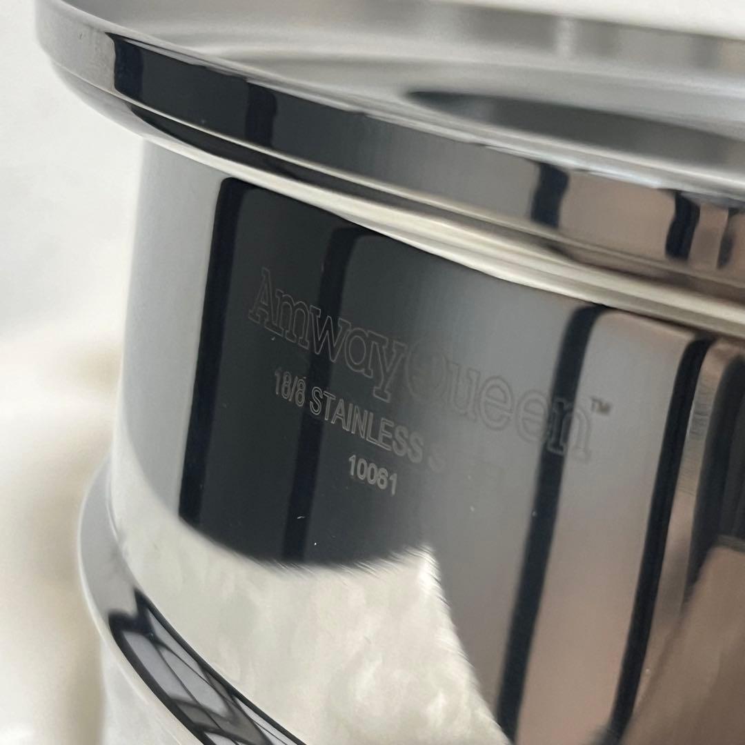 【AmwayQueen】 新品☆美品☆蒸し器☆中型鍋☆両手鍋☆片手鍋☆セット売り