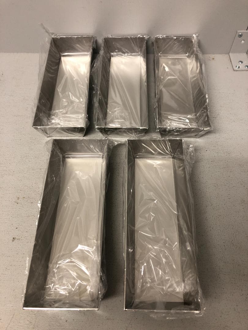 5個　バール　メタルトレー　カトラリーケース　065637　⑴