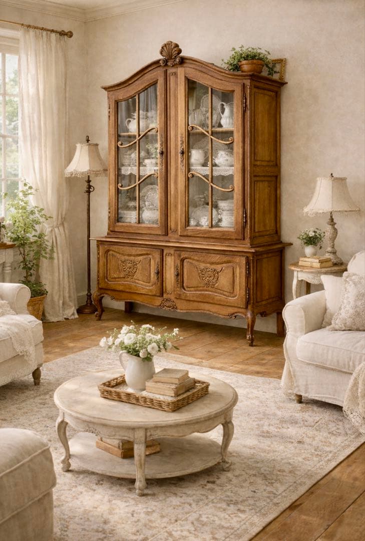 【期間限定価格】フランス アンティーク キャビネット オーク材 1930年代