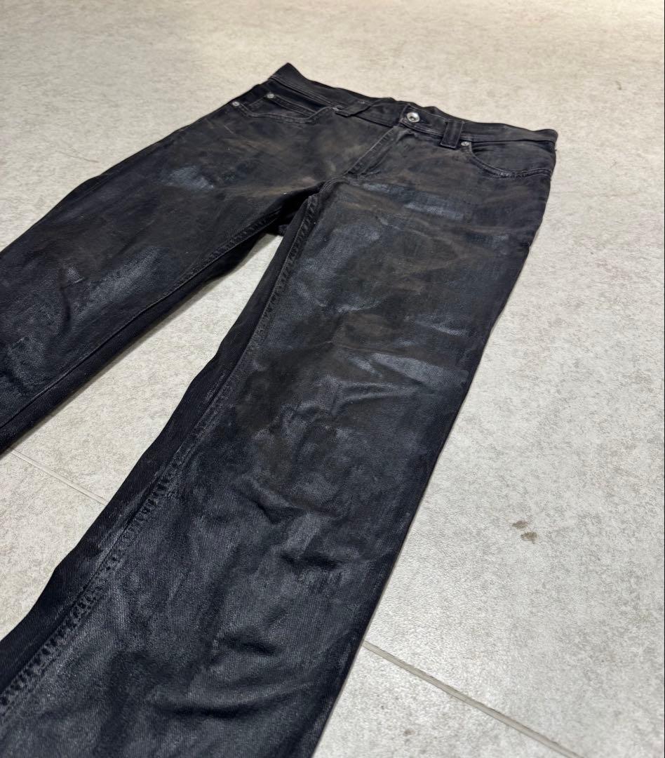 Archive ブラックコーティングデニム