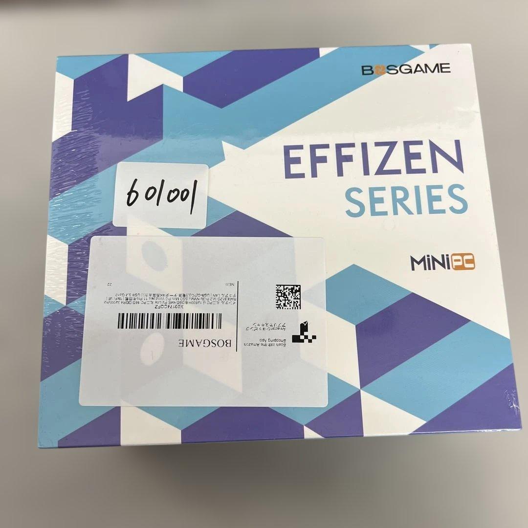 601001インテル ミニPC i5 12600H BOSGAME P2Lite