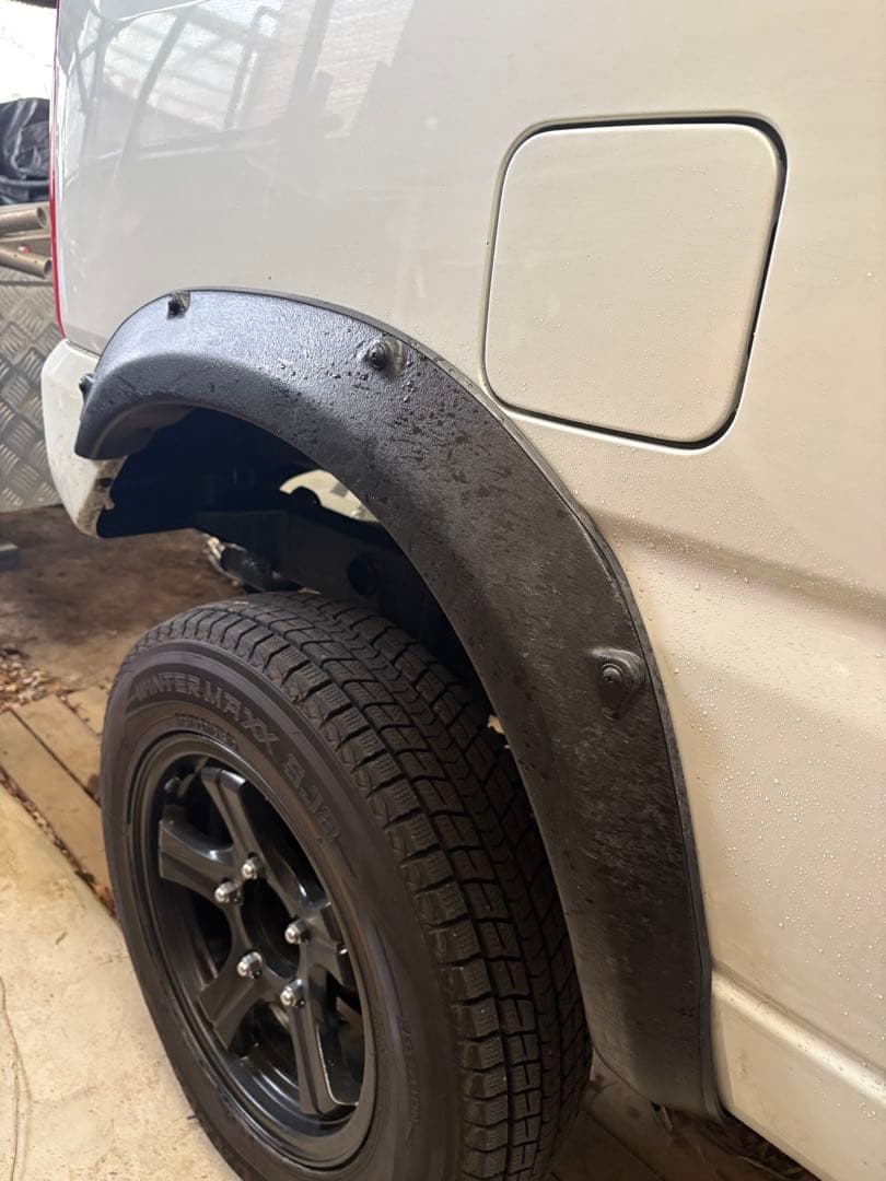 ジムニー JB23 トップラン カーオーバーフェンダ35mm 塗装品 ワイトレ