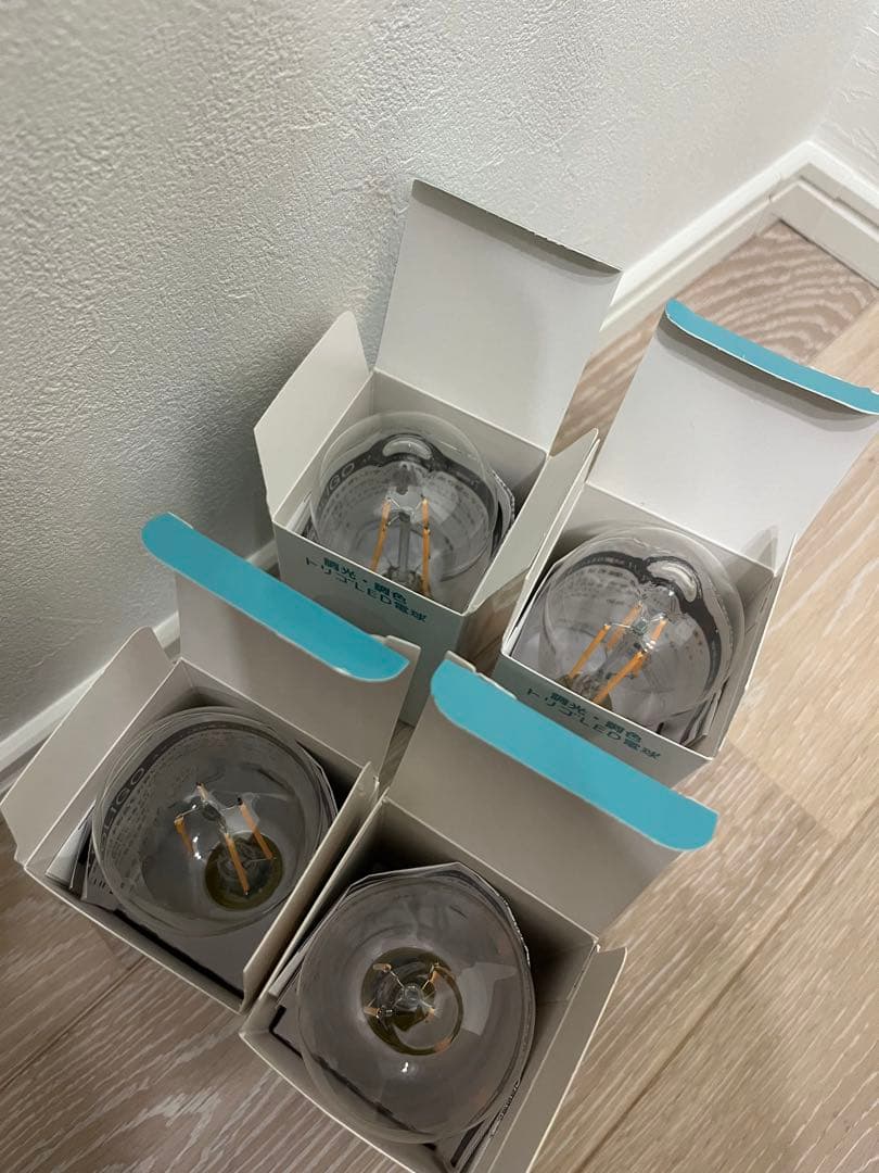 TOLIGO 調光式 スマホ操作可能 電球 4球セット E26