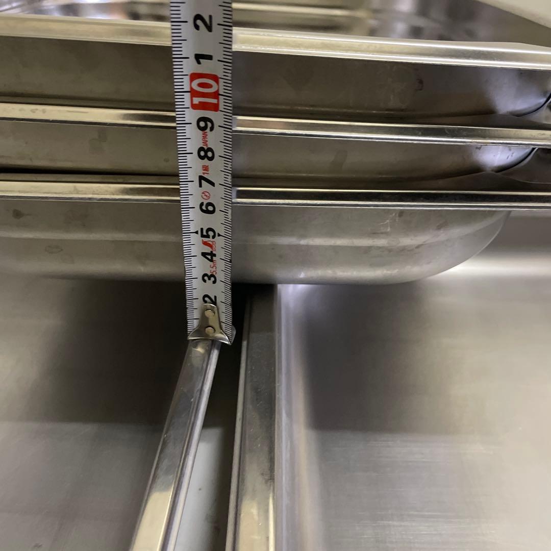 コンベクションオーブン用ホテルパン各種16個+蓋13枚