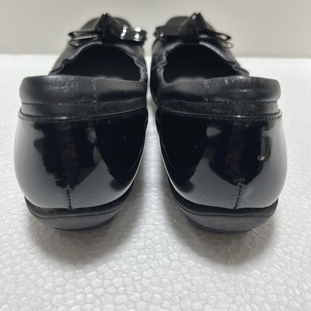 GIRO アシックス フラットシューズ レザー エナメル