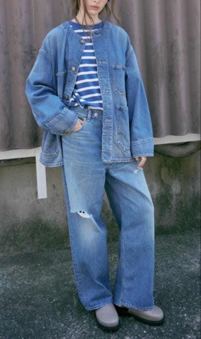 RNA-N J2149 ノーカラービッグカバーオール 新品未使用❣️