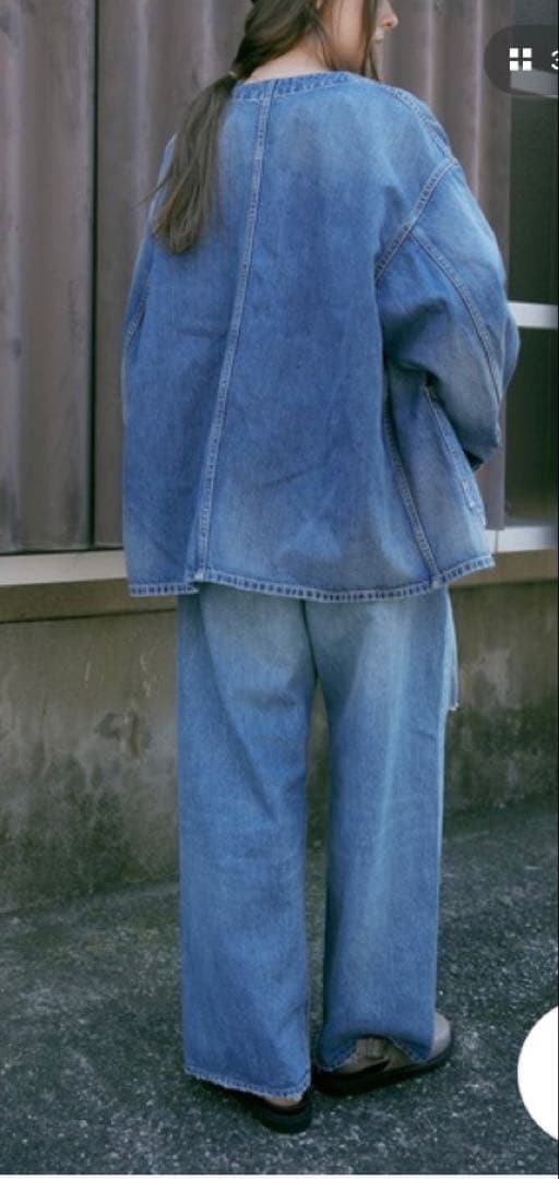 RNA-N J2149 ノーカラービッグカバーオール 新品未使用❣️