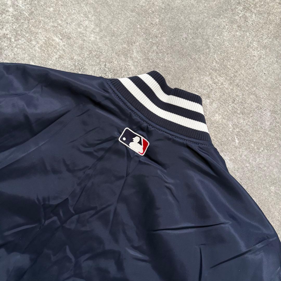 【Majestic】極美品 マジェスティック ヤンキース スタジャン 筆記体刺繍