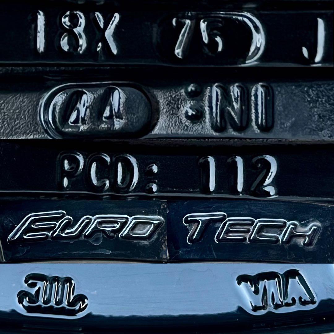 ベンツ Aクラス　Bクラス　Cクラス W205ユーロテックホイール18インチ4本