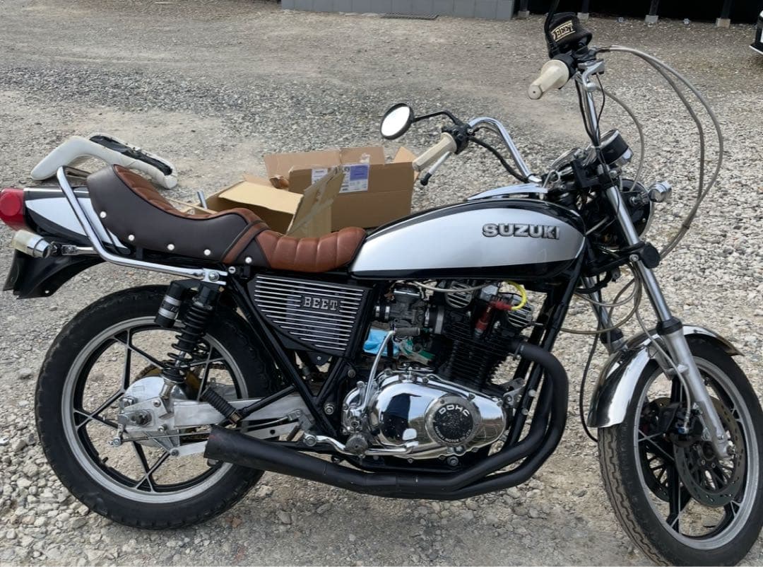 SUZUKI GS400 Candy Life BEET 外装パーツセット