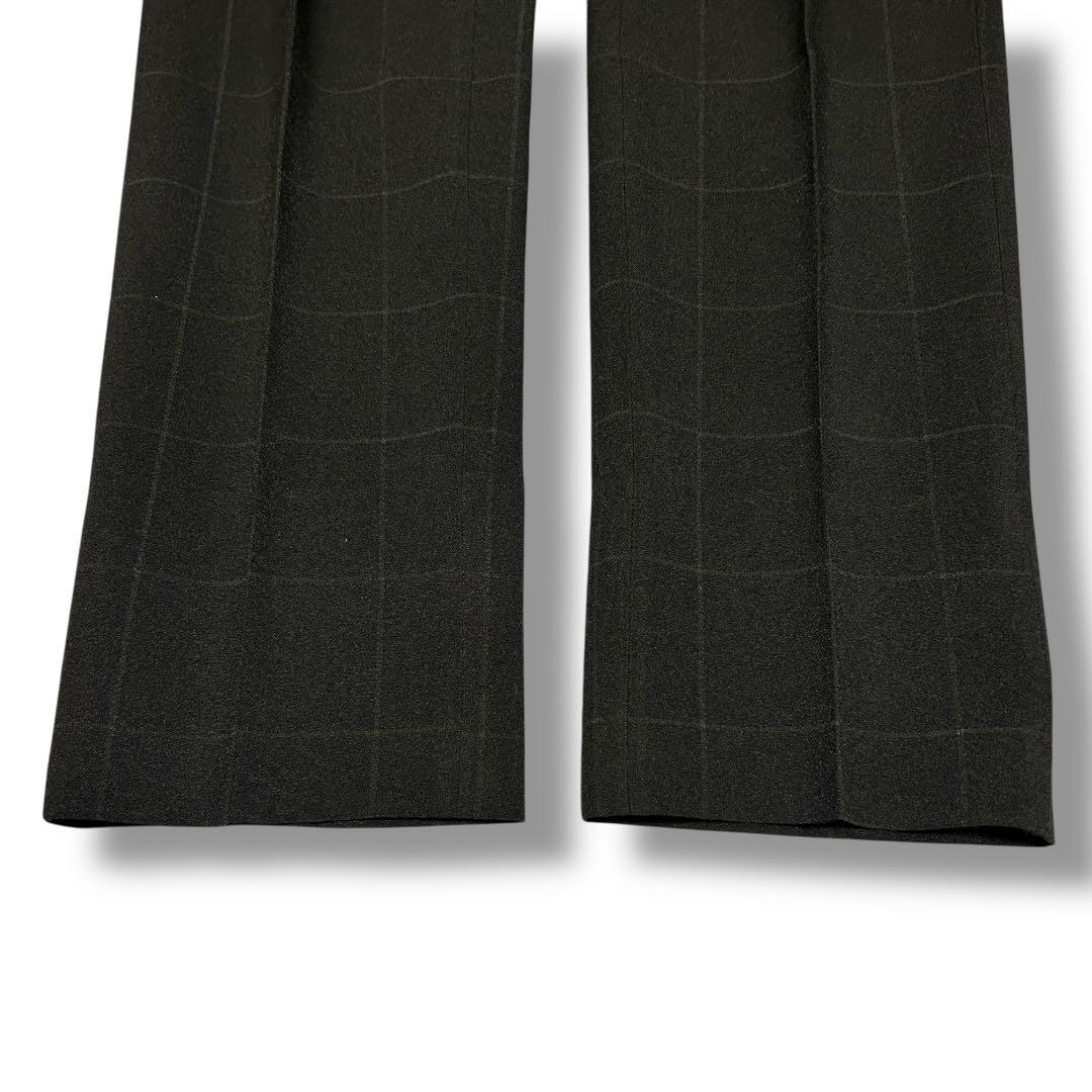 極美品【スーツセレクト】 メンズ 3ピース ペンチェック柄 ビジネススーツ 4S