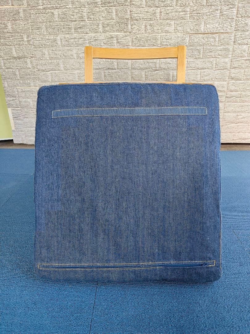 MUJI 無印良品 リビングでもダイニングでもつえるソファチェア①