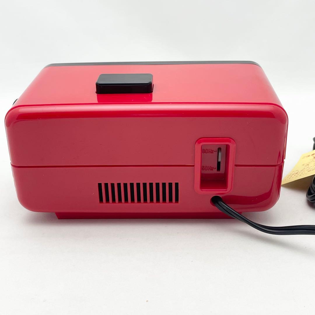 【極美品】セイコー パタパタ時計 SEIKO DP692T 赤 箱付き レトロ