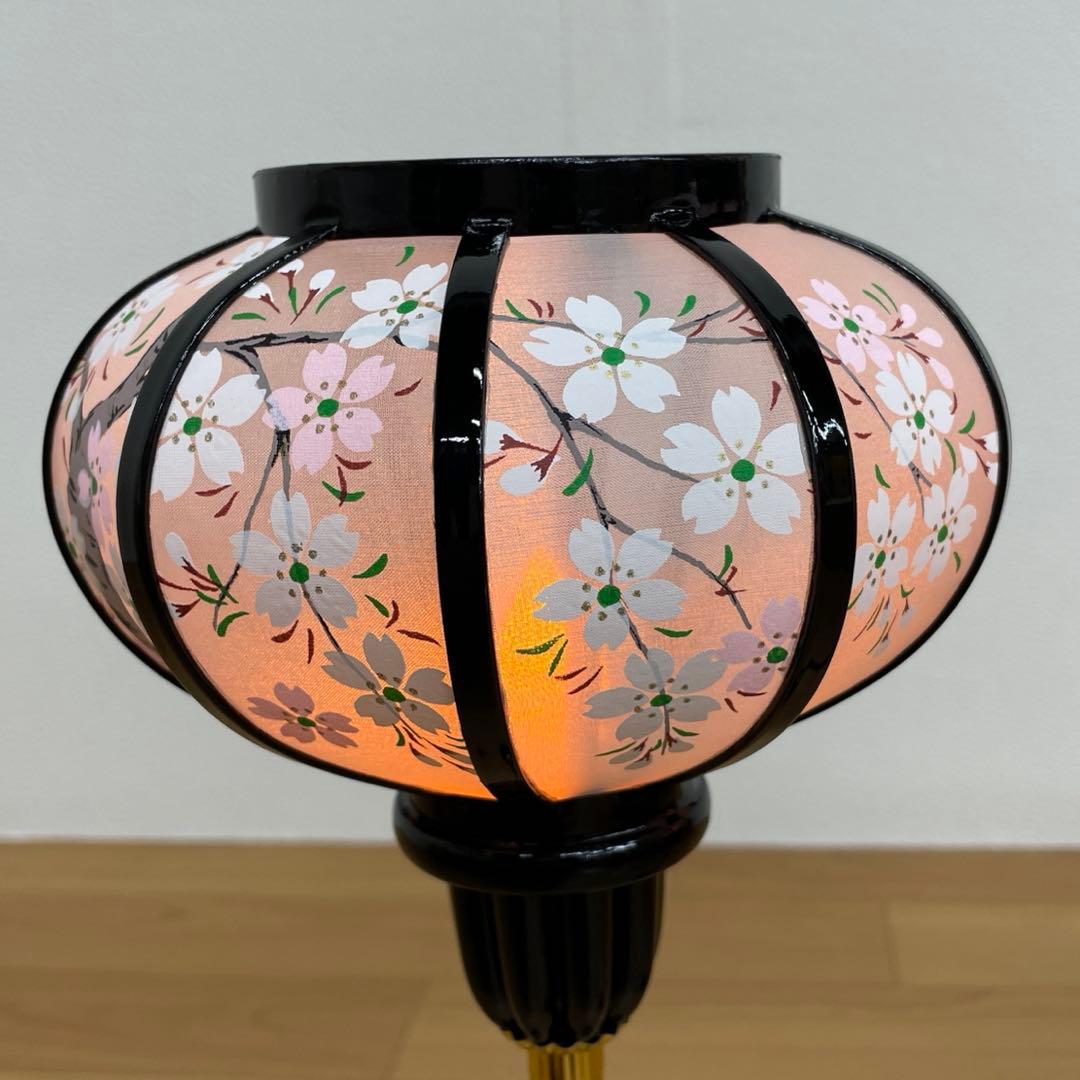 菊雛人形　桃の節句　燈薄墨桜