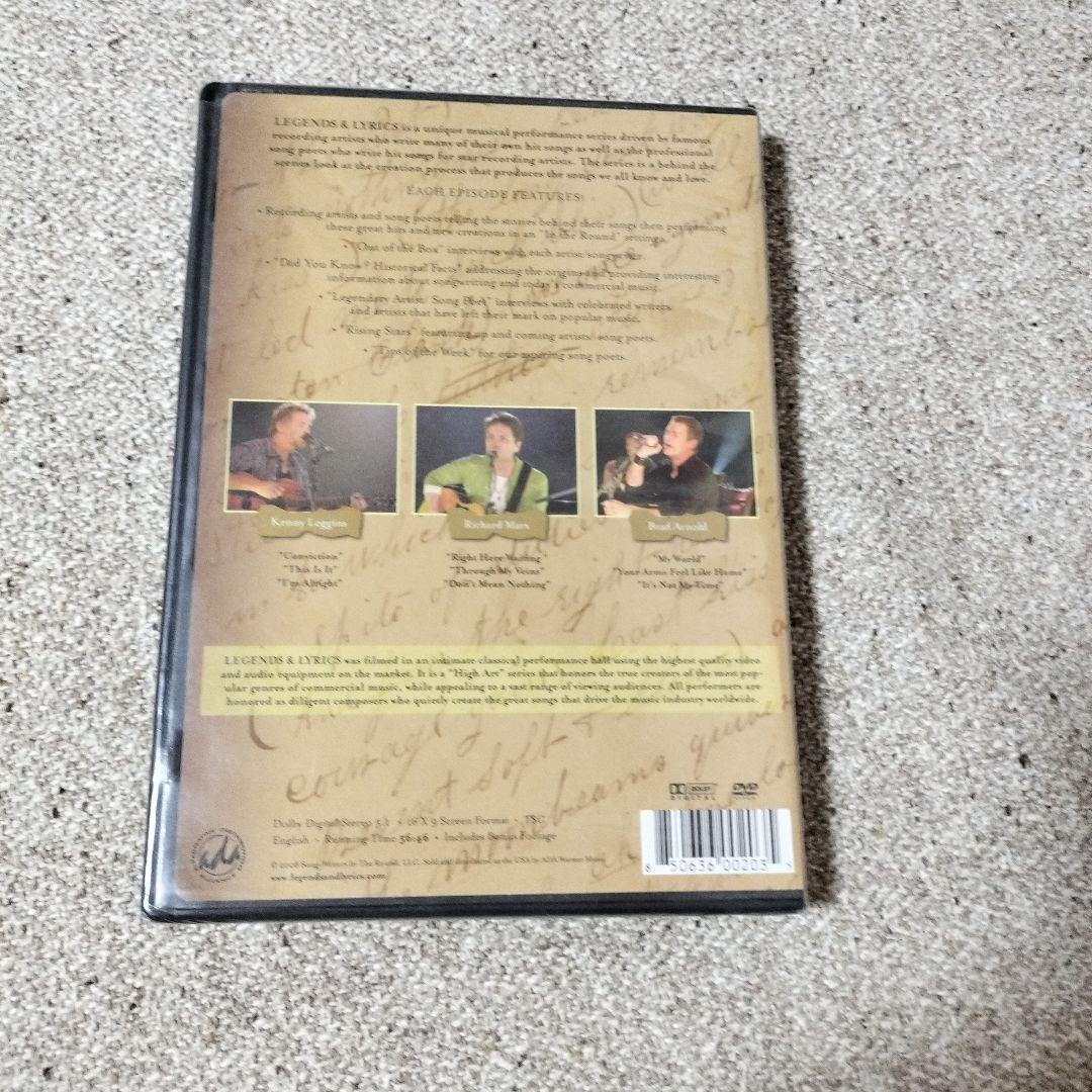 Legends ＆ Lyrics ライブDVD