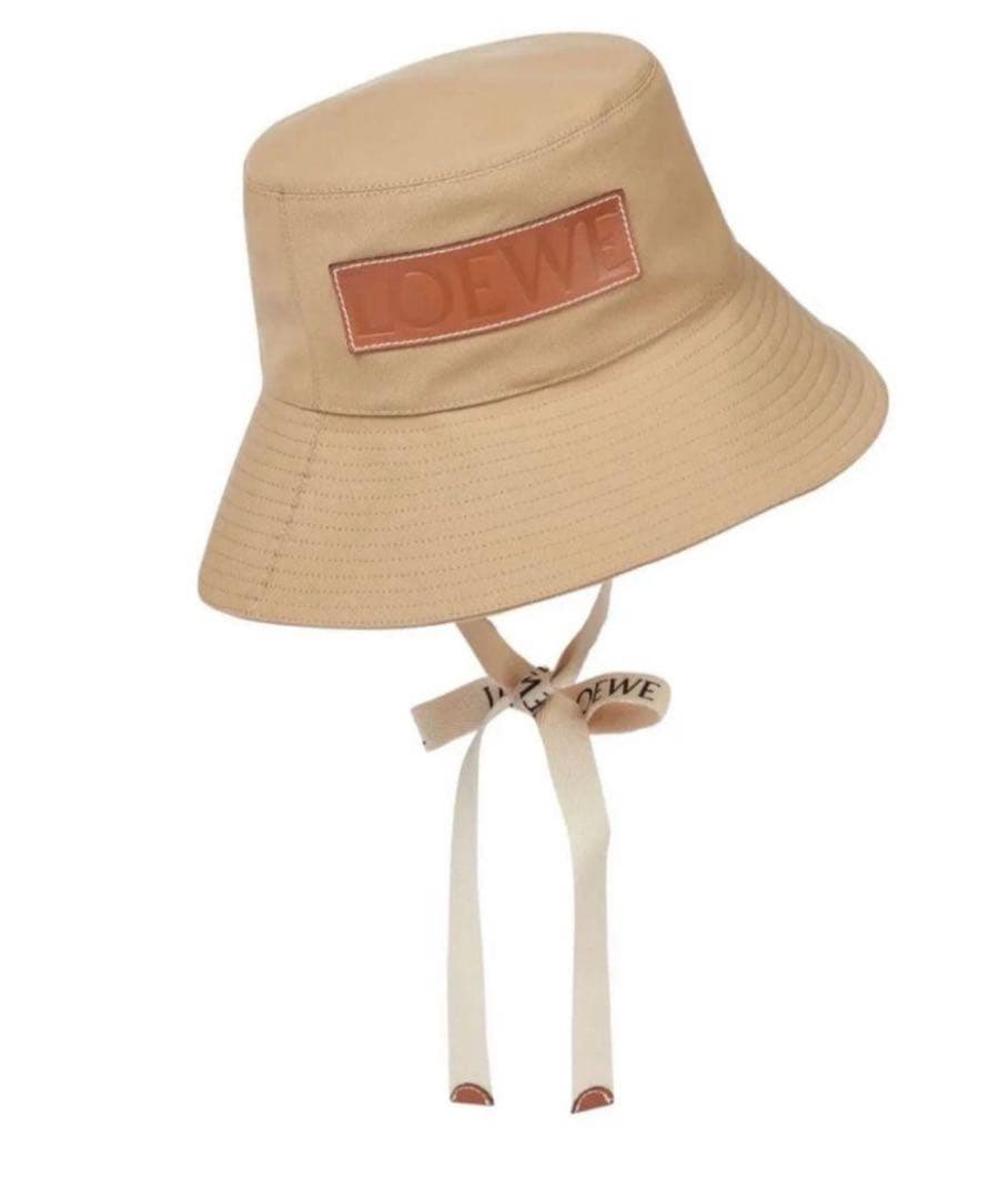 ロエベloeweフィッシャーマンハット　ベージュ
