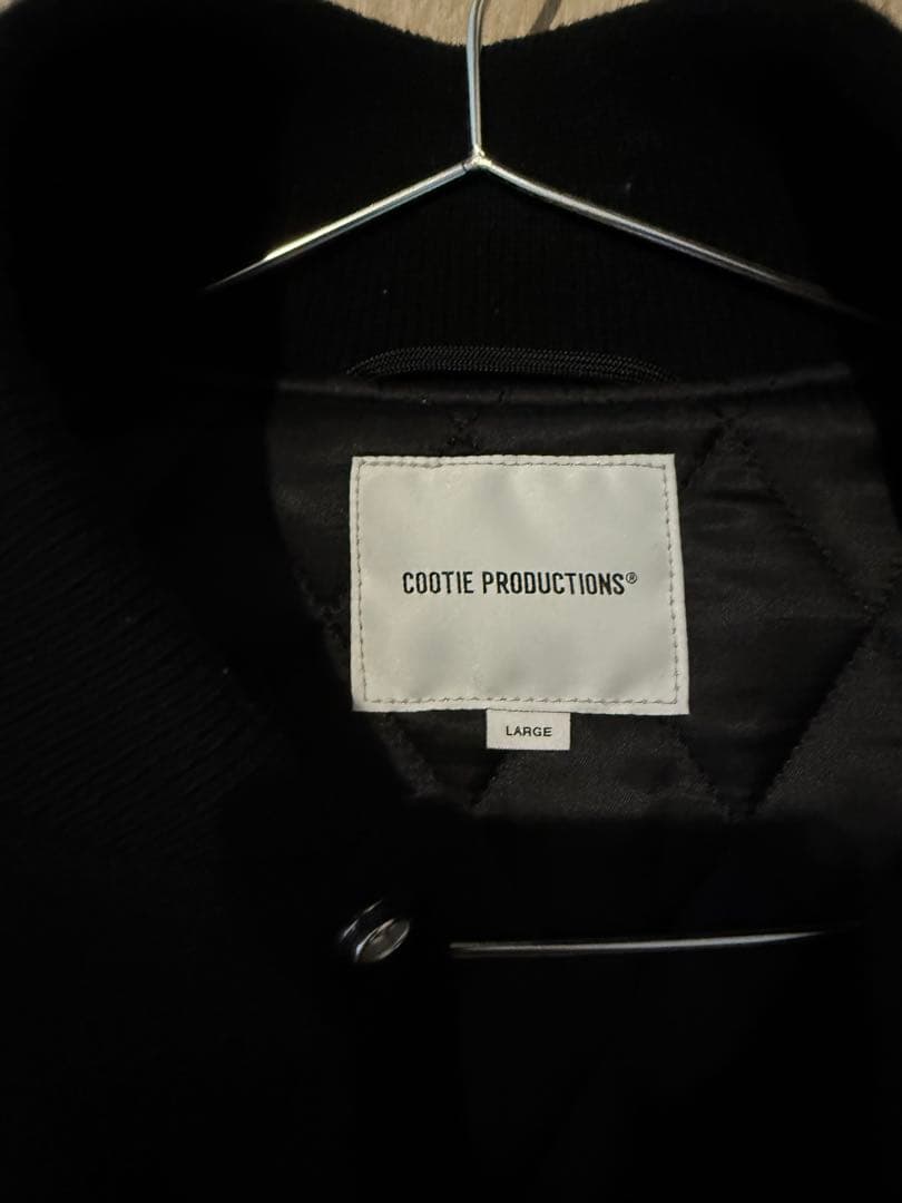 ジャケット・アウター COOTIE PRODUCTIONS WOOL STADIUM JACKET