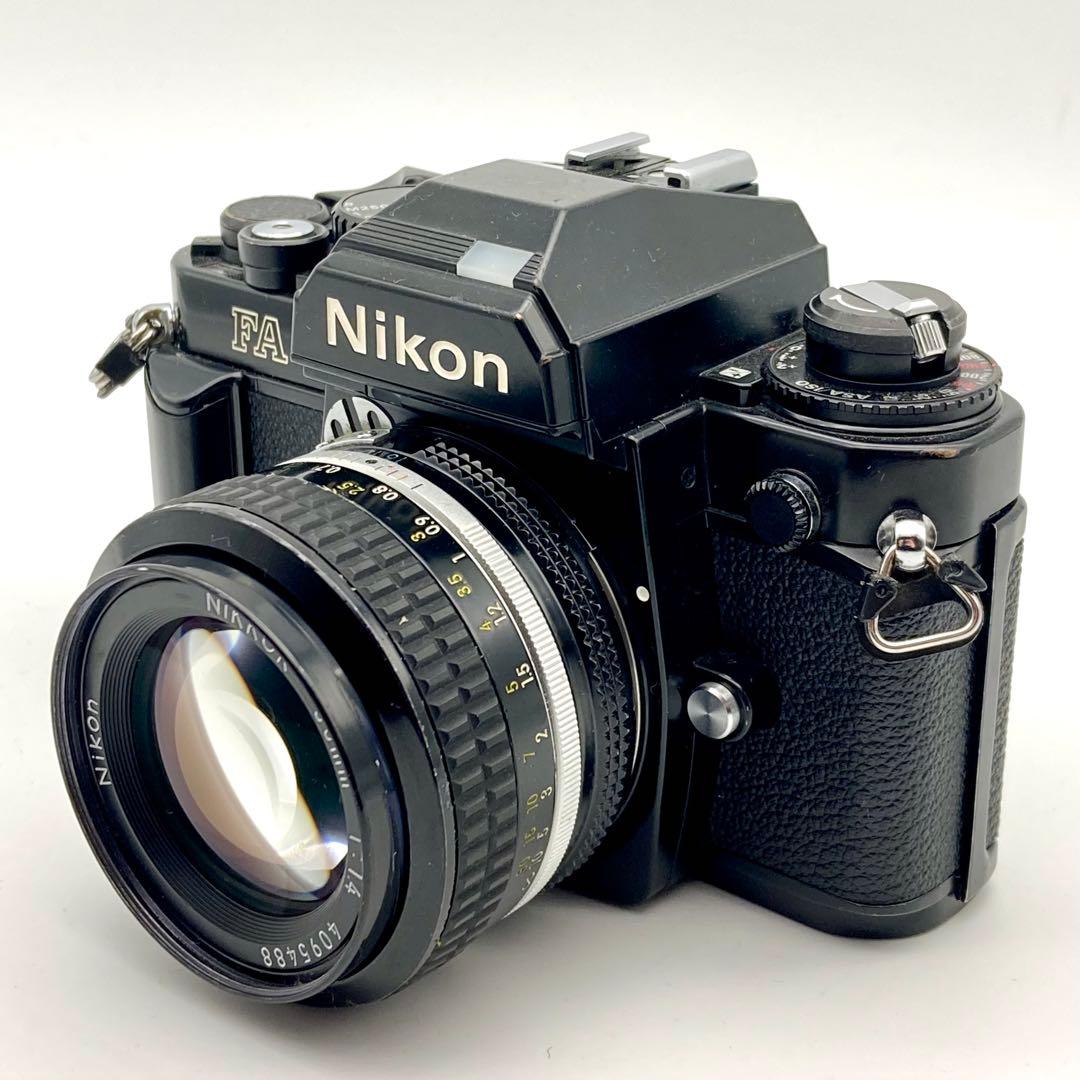【動作品】ニコン Nikon FA＋Ai 50mm f1.4