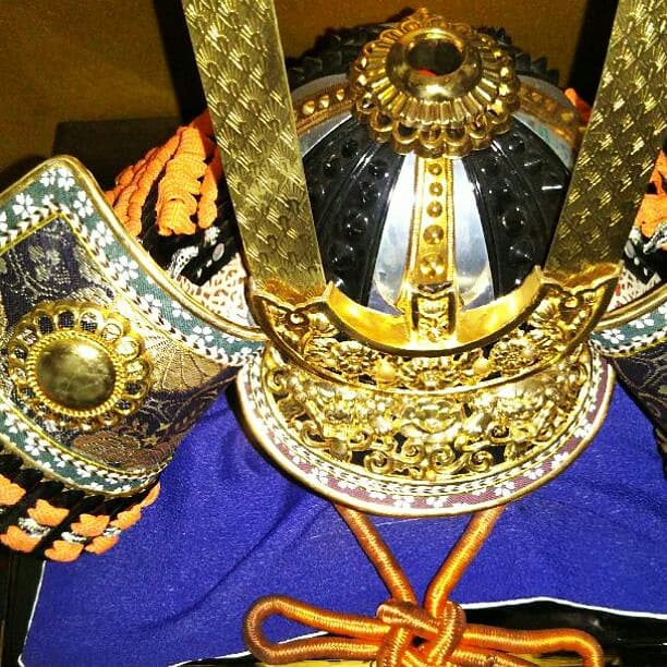 五月人形 葵兜 こどもの日 鎧兜 端午の節句 ◇即購入歓迎