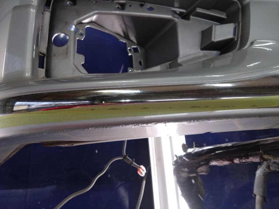 NISSAN　E52エルグランド フロントバンパー、フロントスポイラー