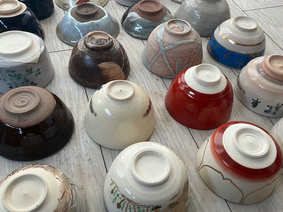 T*K様 茶碗 抹茶碗 数茶碗 まとめて 50点 茶道具 箱無し 陶器 いろいろ