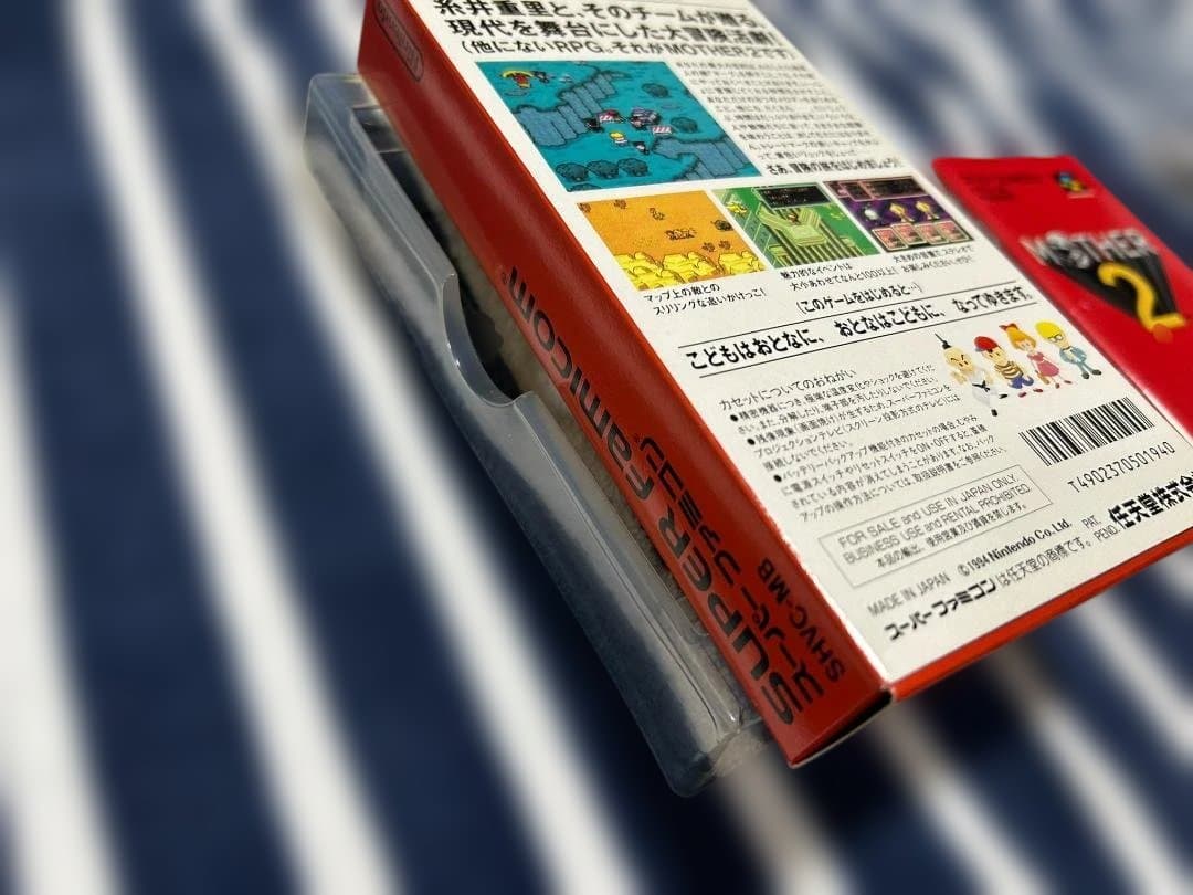 SFC 新品未使用 美品 マザー2 MOTHER2 箱説付き 珍品