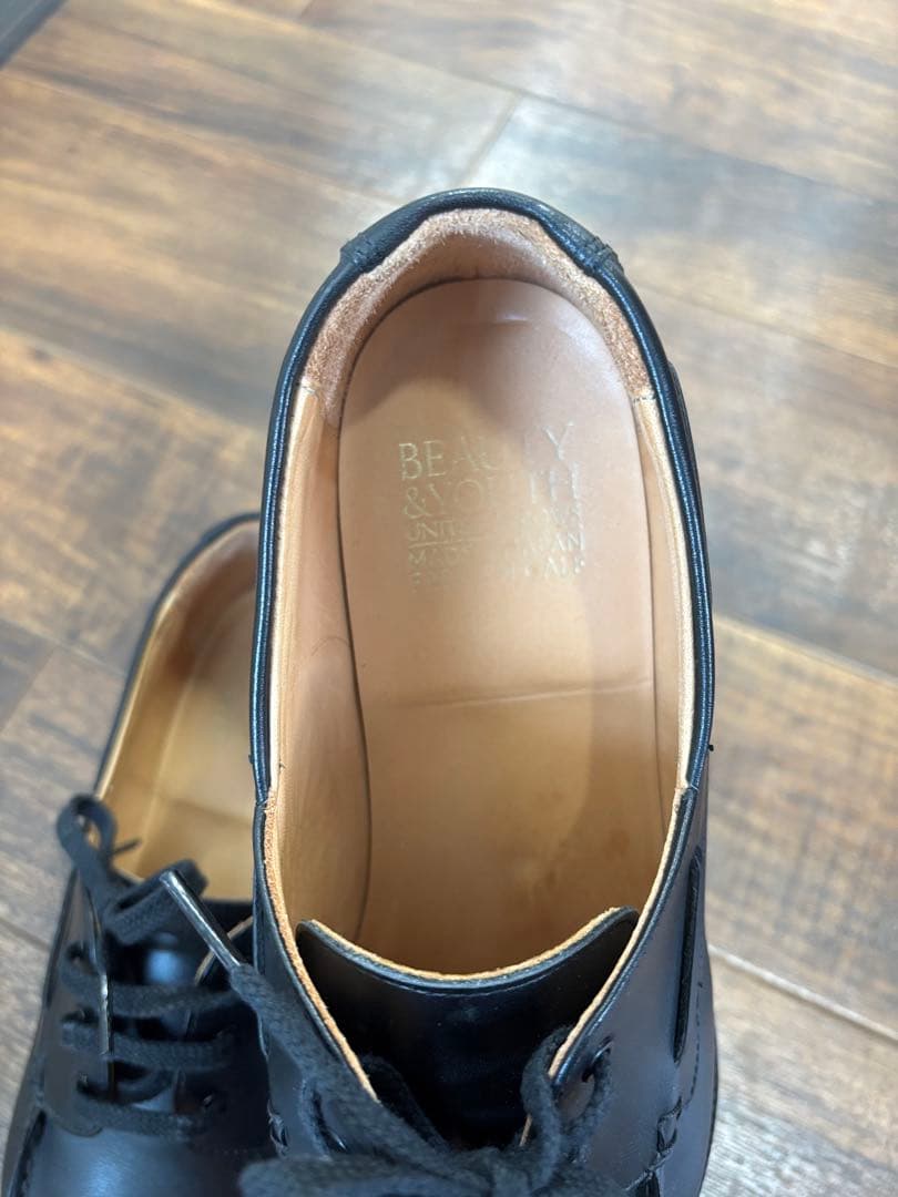 ユナイテッドアローズ ボートシューズ 革靴 デッキシューズ