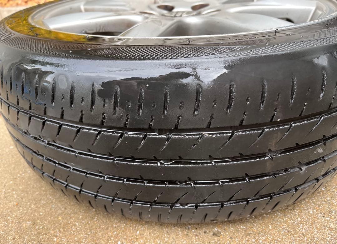 VOLVO850R 純正アルミ 17インチ7J 5穴 タイヤセットPCD:108