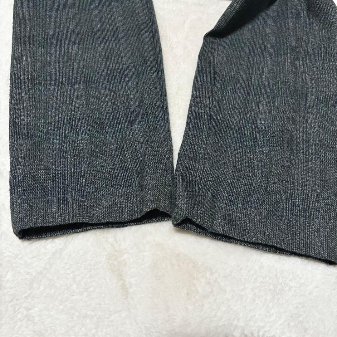 希少　最高級ドレススーツ　ARTISAN セットアップ　緑　チェック　L M