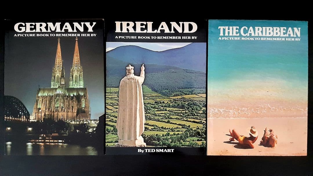 70年代旅行ガイドブック／ヨーロッパ・アメリカ19冊オールカラー写真集（英語版）