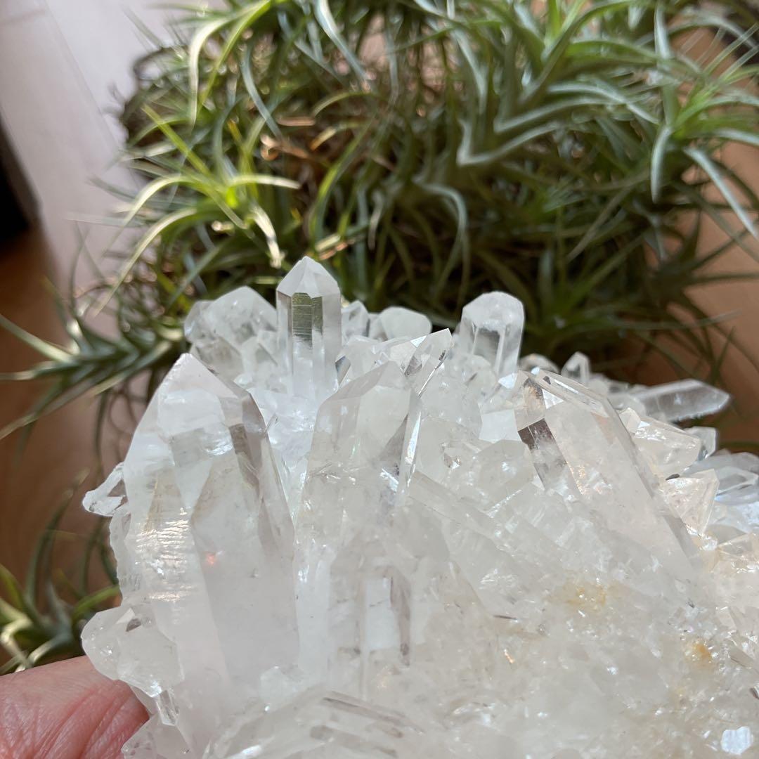 ミナスジェライス州 トマスゴンサガ産 水晶 クラスター スーパーエクセレント