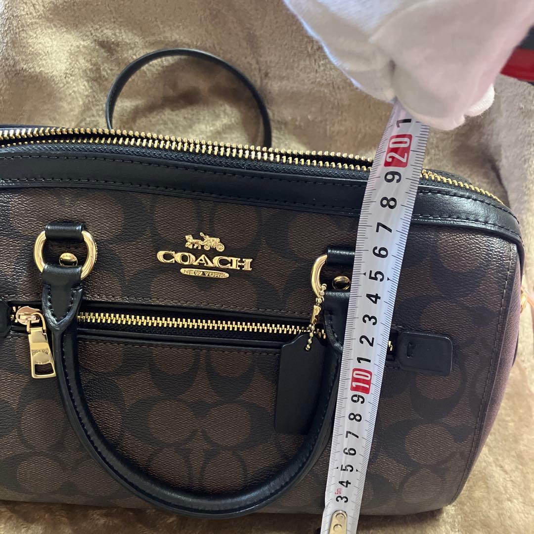 ゆ*き様 COACH ショルダーバッグ ブラウン