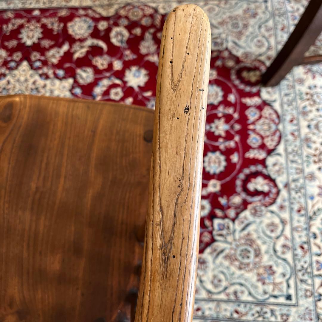 英国アンティーク ホイールバックウィンザーアームチェア