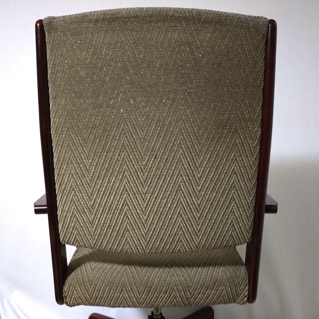 karimoku　オールドカリモク　デスクチェア　ヴィンテージ　ロッキング機能