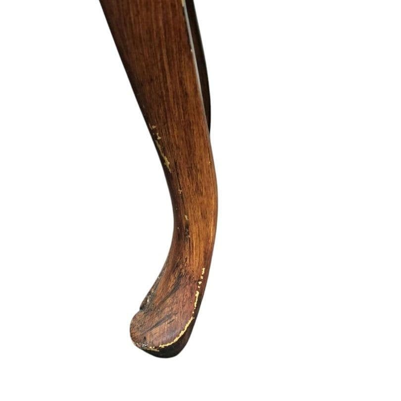 猫脚 チェスト2段 アンティーク ナイトテーブル/サイドテーブル/花台 猫足