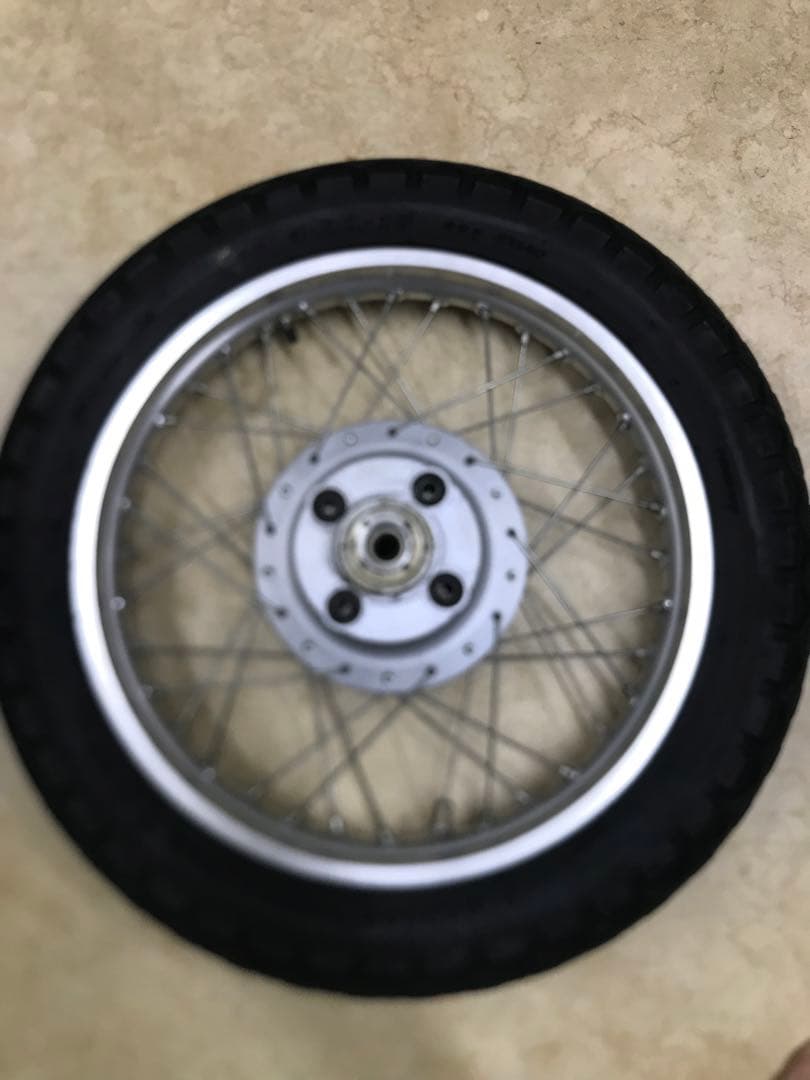 当時物/cb350f/アルミリム/リアホイール/cb400f/キャスト/ビート