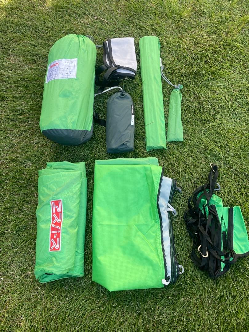 美品　ヘリテイジ Espace Duo X オールシーズン　2人用 付属品多数