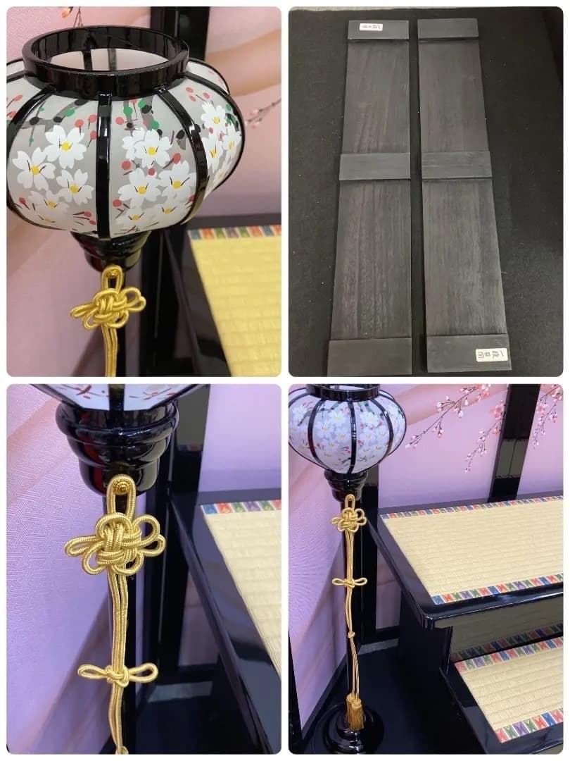 専用ページ　C7 訳あり特価　ひな壇飾り　雛人形三段　雪洞付き　ひな人形三段