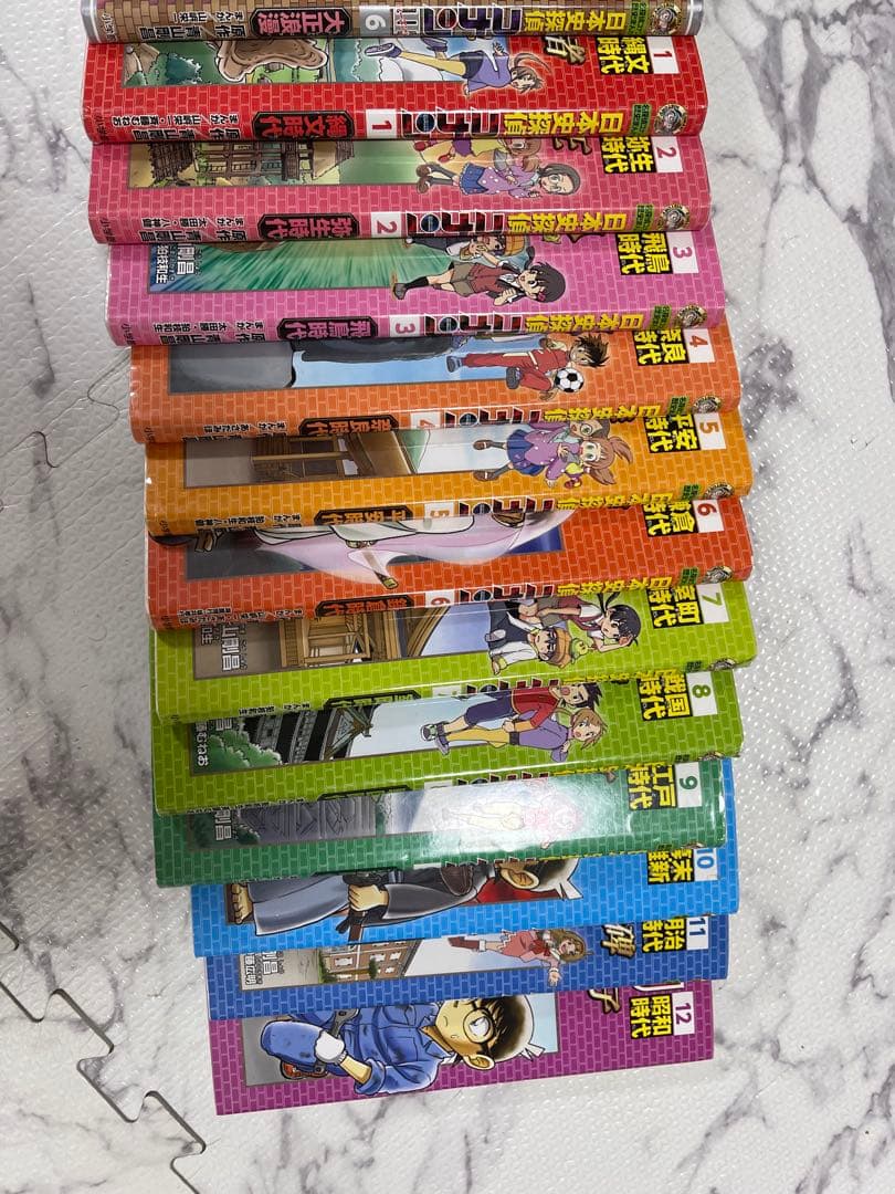 【児童書】名探偵コナン歴史漫画 日本史探偵コナン全12巻＋シーズン2 全6巻