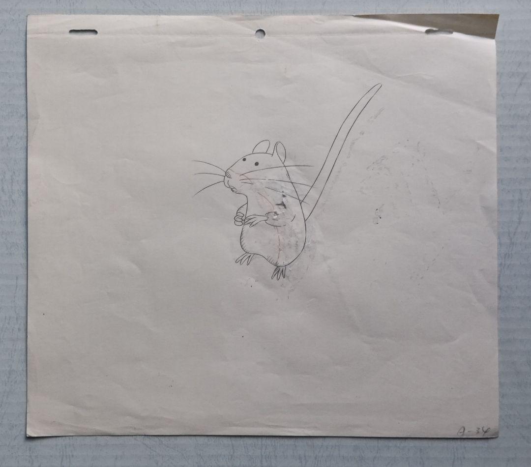 セロ弾きのゴーシュ　セル画(動画付き) 3枚+チラシ2枚