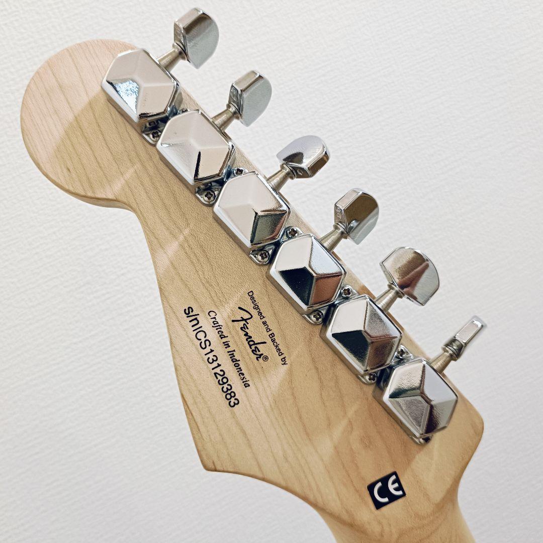 メンテ済｜Squier ストラトキャスター ブラック エレキギター