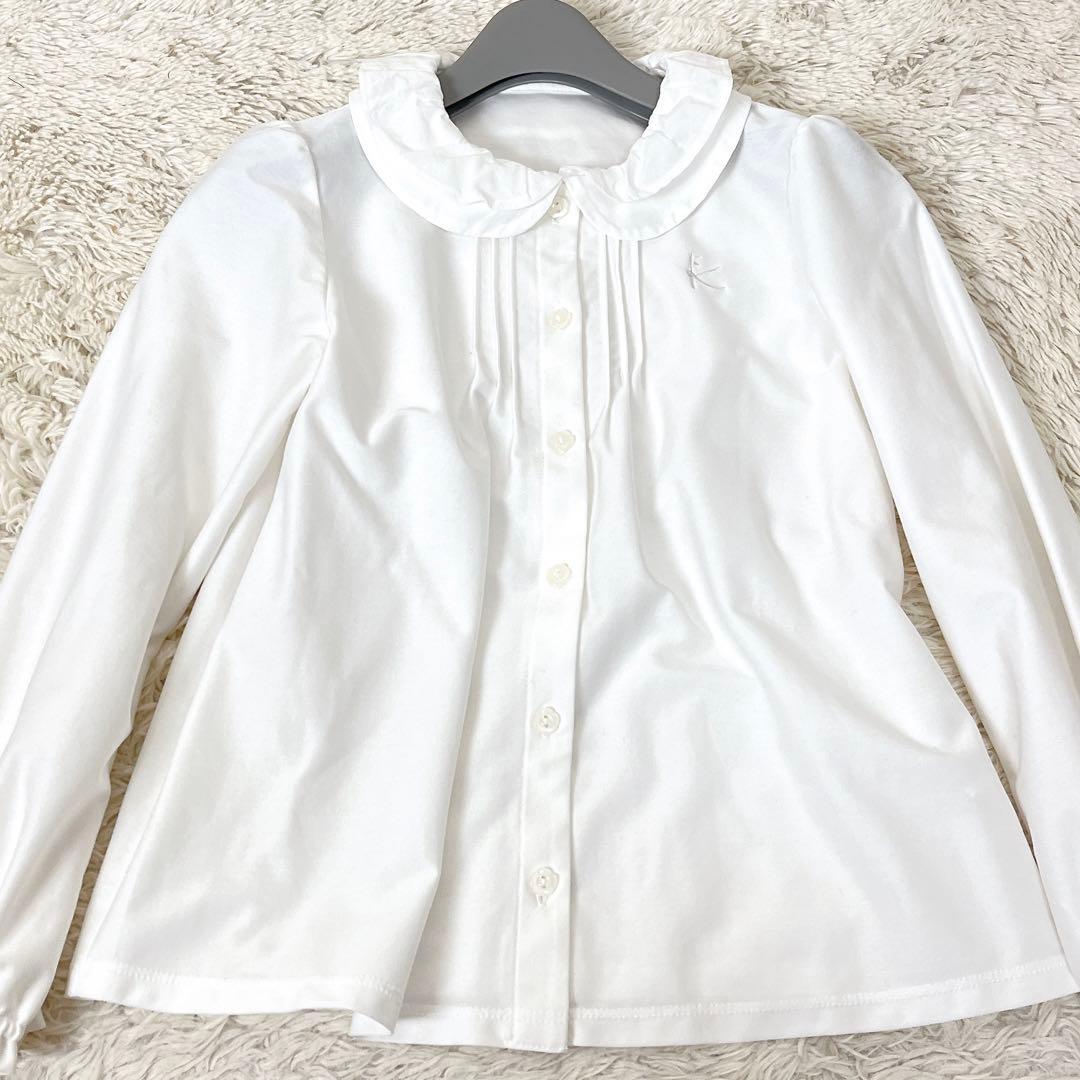 美品☆組曲 女の子 130cm キッズフォーマル ワンピース 卒園式 入学式